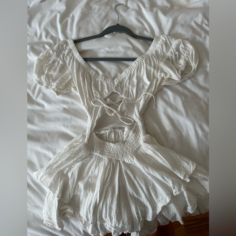 Princess Polly white romper